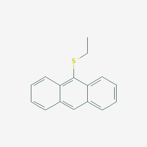 molecular formula C16H14S B14430105 9-(Ethylsulfanyl)anthracene CAS No. 82131-18-8