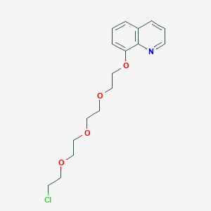 8-(2-{2-[2-(2-Chloroethoxy)ethoxy]ethoxy}ethoxy)quinoline