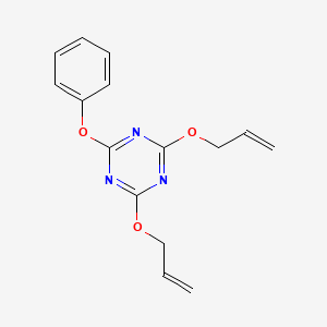 2-Phenoxy-4,6-bis[(prop-2-en-1-yl)oxy]-1,3,5-triazine