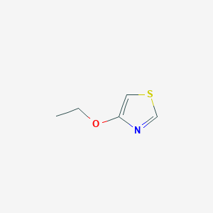 molecular formula C5H7NOS B14430150 4-Ethoxy-1,3-thiazole CAS No. 81265-05-6