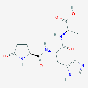 Pyroglutamyl-histidyl-alanine