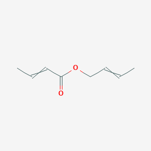 molecular formula C8H12O2 B14430279 But-2-en-1-yl but-2-enoate CAS No. 83244-66-0