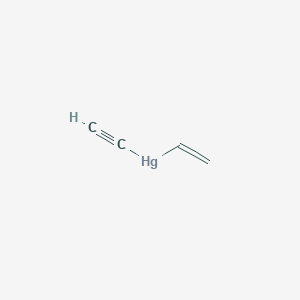 molecular formula C4H4Hg B14430395 Ethenyl(ethynyl)mercury CAS No. 82490-27-5