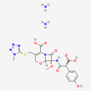 Moxalactam diammonium