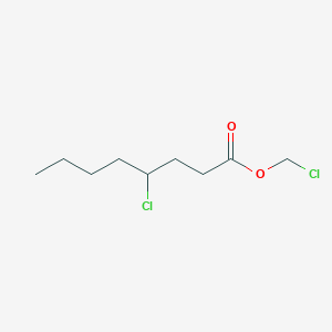 Chloromethyl 4-chloro-octanoate