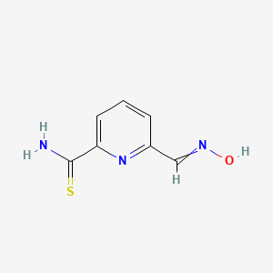 6-(Hydroxyiminomethyl)pyridine-2-carbothioamide