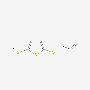 2-(Methylsulfanyl)-5-[(prop-2-en-1-yl)sulfanyl]thiophene