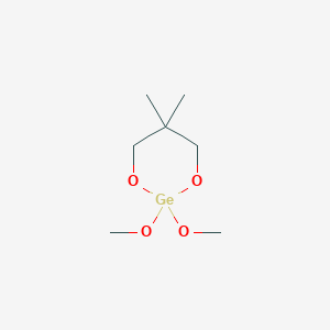 molecular formula C7H16GeO4 B14430506 2,2-Dimethoxy-5,5-dimethyl-1,3,2-dioxagerminane CAS No. 79189-66-5