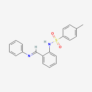 N-(2-tosylaminobenzylidene)aniline