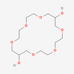 1,4,7,11,14,17-Hexaoxacycloicosane-9,19-diol