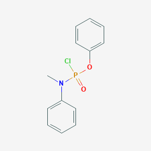 Phenyl n-methyl-n-phenylphosphoramidochloridate