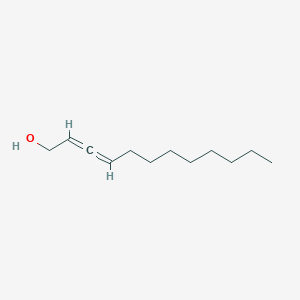 molecular formula C12H22O B14430631 Dodeca-2,3-dien-1-ol CAS No. 77131-28-3