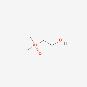 Ethanol, 2-(dimethylarsinyl)-