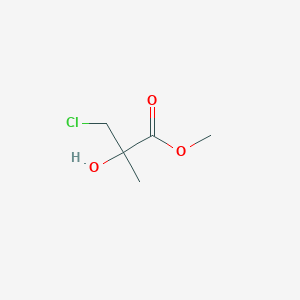 molecular formula C5H9ClO3 B1443071 3-氯-2-羟基-2-甲基丙酸甲酯 CAS No. 54051-05-7