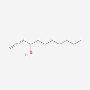 molecular formula C11H20O B14430779 1,2-Undecadien-4-ol CAS No. 79090-73-6