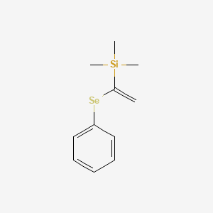 Silane, trimethyl[1-(phenylseleno)ethenyl]-