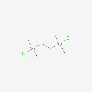 (Ethane-1,2-diyl)bis[chloro(dimethyl)stannane]