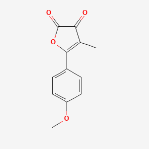 5-(4-Methoxyphenyl)-4-methylfuran-2,3-dione