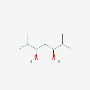 molecular formula C9H20O2 B144309 (3S,5S)-2,6-Dimethyl-3,5-heptanediol CAS No. 125873-95-2