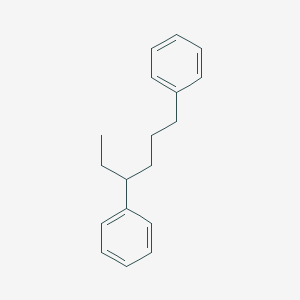 Benzene, 1,1'-(1-ethyl-1,4-butanediyl)bis-