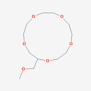 1,4,7,10,13-Pentaoxacyclopentadecane, 2-(methoxymethyl)-