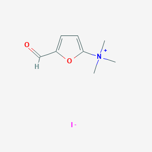 5-Formyl-N,N,N-trimethylfuran-2-aminium iodide