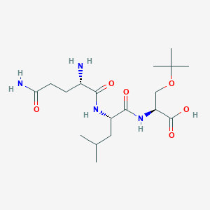 L-Glutaminyl-L-leucyl-O-tert-butyl-L-serine