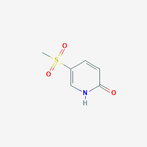 molecular formula C6H7NO3S B1443107 5-(Methylsulfonyl)pyridin-2(1H)-one CAS No. 18085-51-3