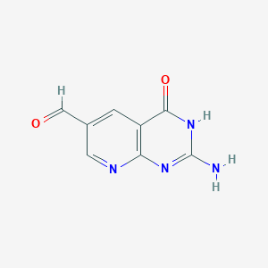 2-Amino-4-oxo-1,4-dihydropyrido[2,3-d]pyrimidine-6-carbaldehyde