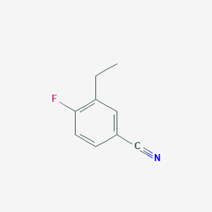 B1443120 3-Ethyl-4-fluorobenzonitrile CAS No. 869299-63-8