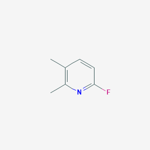 molecular formula C7H8FN B1443123 2,3-Dimethyl-6-fluoropyridine CAS No. 1227502-86-4