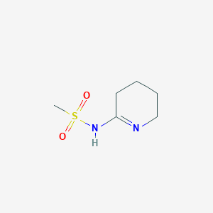 molecular formula C6H12N2O2S B1443140 N-(3,4,5,6-四氢吡啶-2-基)甲磺酰胺 CAS No. 1269151-63-4