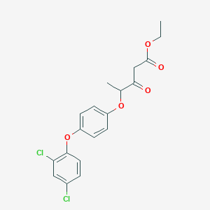 Ethyl 4-[4-(2,4-dichlorophenoxy)phenoxy]-3-oxopentanoate