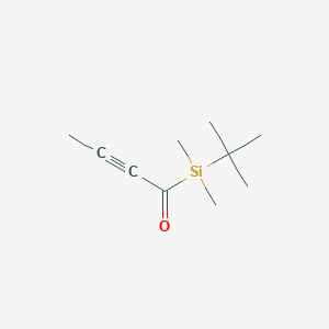 1-[tert-Butyl(dimethyl)silyl]but-2-yn-1-one