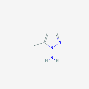 molecular formula C4H7N3 B14431493 5-Methyl-1H-pyrazol-1-amine CAS No. 77202-03-0