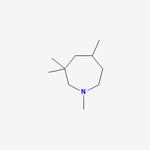 1H-Azepine, hexahydro-1,3,3,5-tetramethyl-