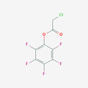 molecular formula C8H2ClF5O2 B1443156 Pentafluorophenyl 2-chloroacetate CAS No. 240487-99-4