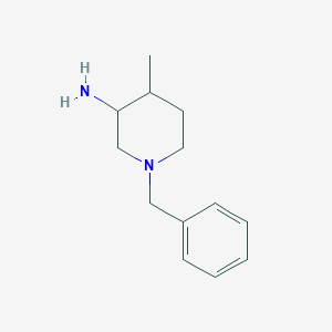 molecular formula C13H20N2 B1443157 1-Benzyl-4-methylpiperidin-3-amine CAS No. 1039738-27-6