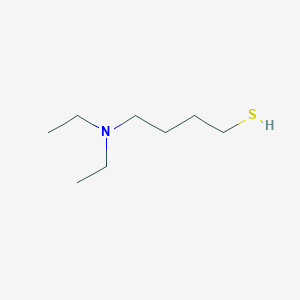 molecular formula C8H19NS B14431609 4-(Diethylamino)butane-1-thiol CAS No. 79825-63-1