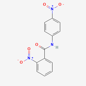 2-nitro-N-(4-nitrophenyl)benzamide