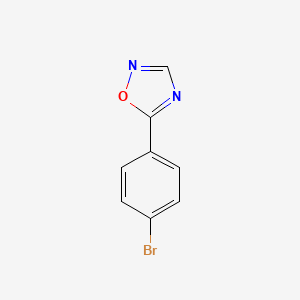 B1443164 5-(4-Bromophenyl)-1,2,4-oxadiazole CAS No. 89892-25-1