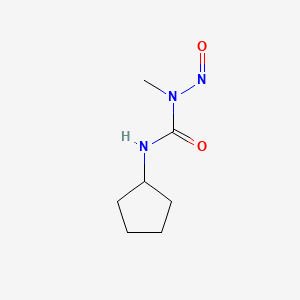 1-Cyclopentyl-3-methyl-3-nitrosourea