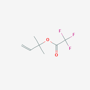 2-Methylbut-3-en-2-yl trifluoroacetate