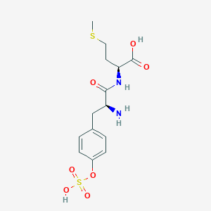 O-Sulfo-L-tyrosyl-L-methionine