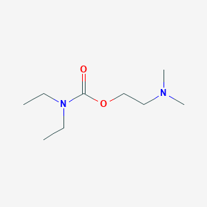 molecular formula C9H20N2O2 B14431701 2-(Dimethylamino)ethyl diethylcarbamate CAS No. 76866-73-4