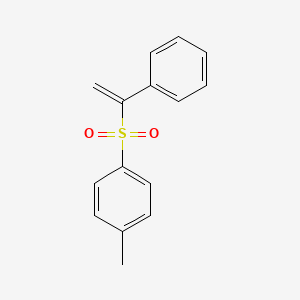 molecular formula C15H14O2S B14431842 1-Methyl-4-(1-phenylethenesulfonyl)benzene CAS No. 77825-74-2