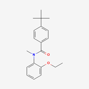 Benzamide, 4-(1,1-dimethylethyl)-N-(2-ethoxyphenyl)-N-methyl-