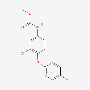 Methyl [3-chloro-4-(4-methylphenoxy)phenyl]carbamate