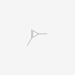 molecular formula C5H8 B14431894 1,3-Dimethylcyclopropene CAS No. 82190-83-8