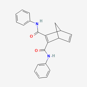 N~2~,N~3~-Diphenylbicyclo[2.2.1]hepta-2,5-diene-2,3-dicarboxamide